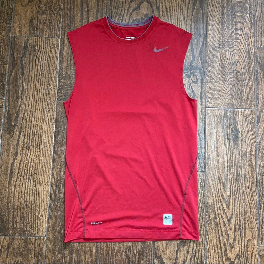 Nike Men's Red Tank Top